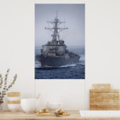 Poster USS Milius (DDG 69) (Cuisine)