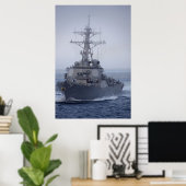 Poster USS Milius (DDG 69) (Bureau à domicile)