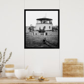 Poster USS Monitor Catskill in Charleston Harbour, SC 186 (Cuisine)