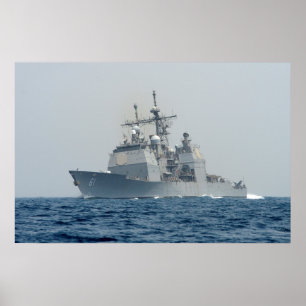 Poster USS Monterey (CG 61)