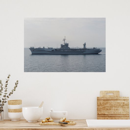 Poster USS Mount Whitney (LCC 20) (Cuisine)