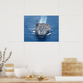 Poster USS Nimitz (CVN 68) (Cuisine)