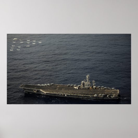 Poster USS Nimitz (CVN 68) (Devant)