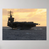 Poster USS Nimitz (CVN 68) (Devant)