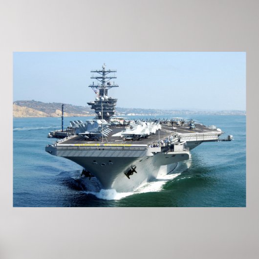Poster USS Nimitz (CVN 68) (Devant)
