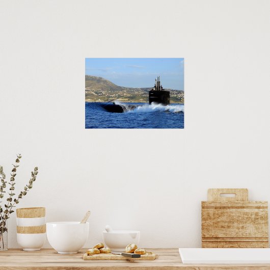 Poster USS Norfolk (SSN 714) (Cuisine)