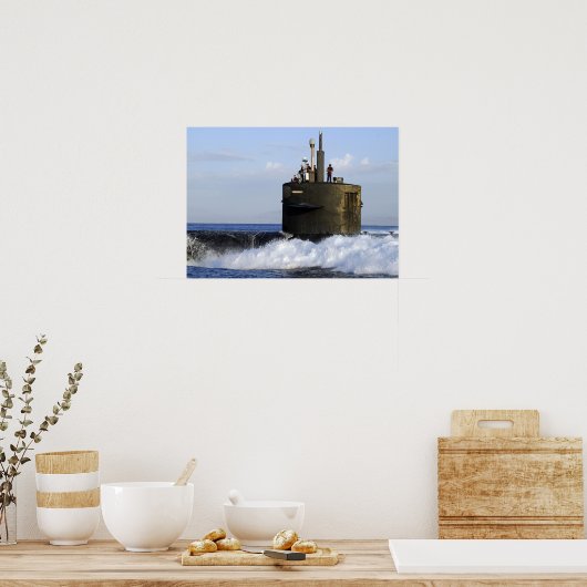 Poster USS Norfolk (SSN 714) (Cuisine)