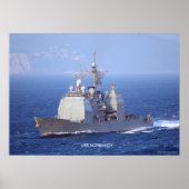 Poster USS Normandy (CG 60) (Devant)