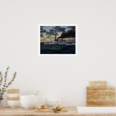 Poster USS Oregon - 1896 (Cuisine)