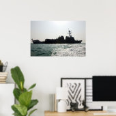Poster USS Oscar Austin (DDG 79) (Bureau à domicile)