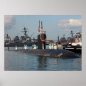Poster USS Pasadena (SSN 752) (Devant)