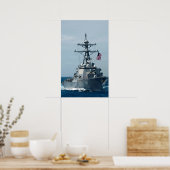 Poster USS Paul Hamilton (DDG 60) (Cuisine)
