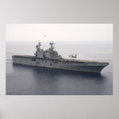 Poster USS Peleliu (LHA 5) (Devant)