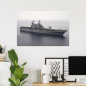 Poster USS Peleliu (LHA 5) (Bureau à domicile)