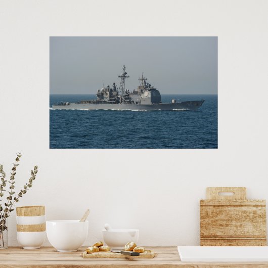 Poster USS Philippine Sea (CG 58) (Cuisine)