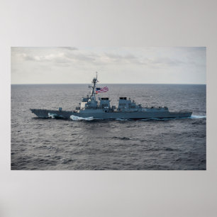 Poster USS Preble (DDG 58)