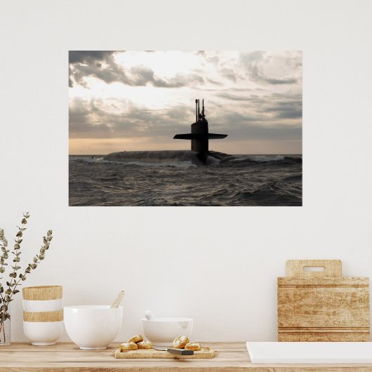Poster USS Rhode Island (SSBN 740) (Cuisine)