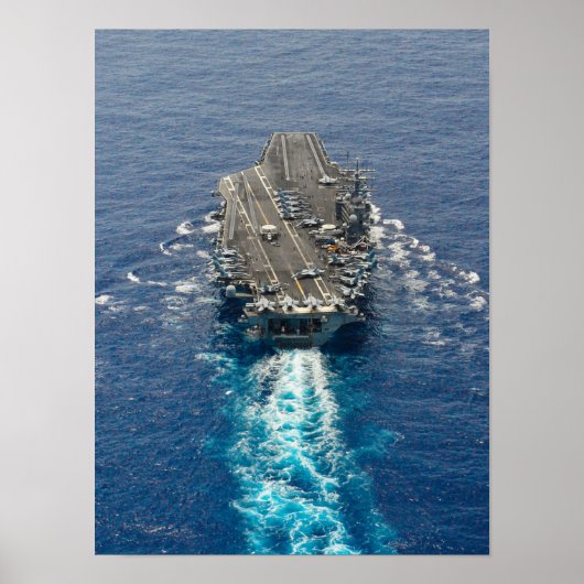 Poster USS Ronald Reagan (CVN 76) (Devant)