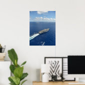 Poster USS Ronald Reagan (CVN 76) (Bureau à domicile)