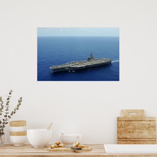 Poster USS Ronald Regan (Cuisine)