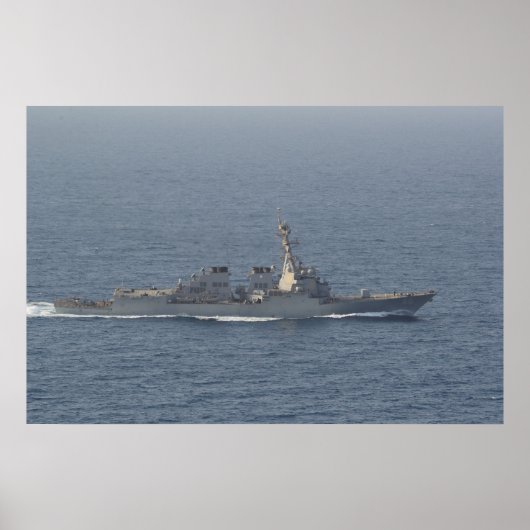 Poster USS Roosevelt (DDG 80) (Devant)