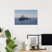 Poster USS Rushmore (LSD 47) (Bureau à domicile)