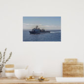 Poster USS Rushmore (LSD 47) (Cuisine)