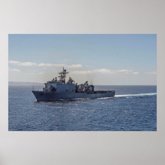 Poster USS Rushmore (LSD 47) (Devant)