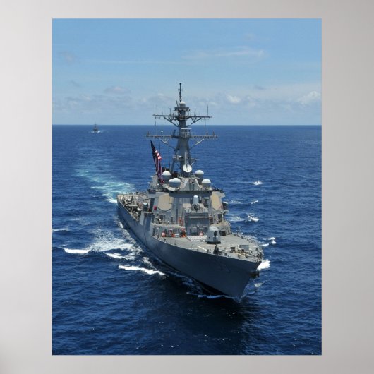 Poster USS Russell (DDG 59) (Devant)