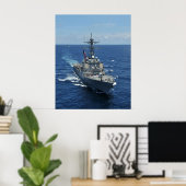 Poster USS Russell (DDG 59) (Bureau à domicile)