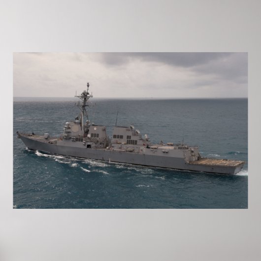 Poster USS Sampson (DDG 102) (Devant)
