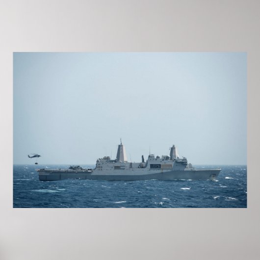 Poster USS San Diego (LPD 22) (Devant)