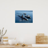 Poster USS San Francisco (SSN 711) (Cuisine)
