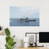 Poster USS San Jacinto (CG 56) (Bureau à domicile)