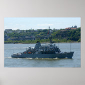 Poster USS Sentry (MCM 3) (Devant)