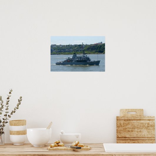 Poster USS Sentry (MCM 3) (Cuisine)