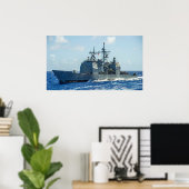 Poster USS Shiloh (CG 67) (Bureau à domicile)