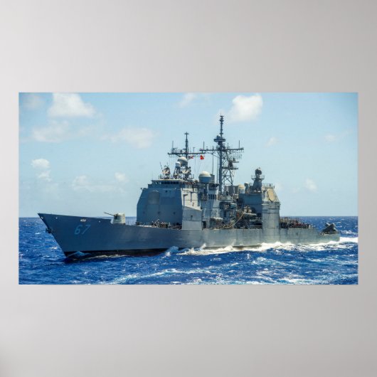 Poster USS Shiloh (CG 67) (Devant)