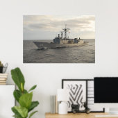 Poster USS Simpson (FFG 56) (Bureau à domicile)