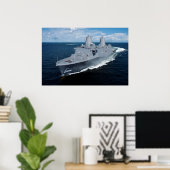 Poster USS Somerset (LPD 25) (Bureau à domicile)