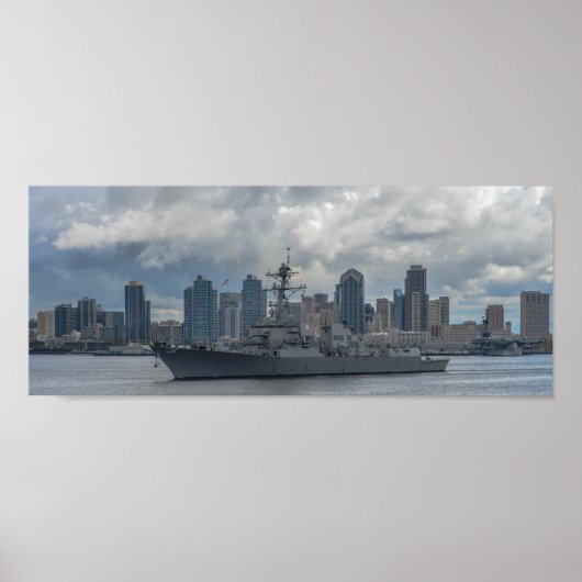 Poster USS Spruance (DDG 111) (Devant)