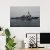 Poster USS Sterett (DDG 104) (Bureau à domicile)