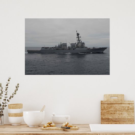 Poster USS Sterett (DDG 104) (Cuisine)