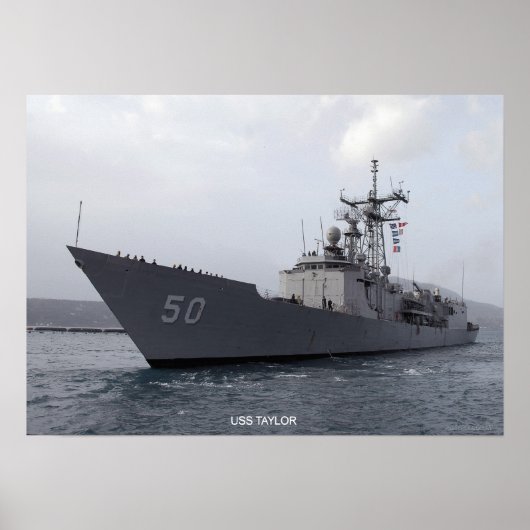 Poster USS Taylor (Devant)