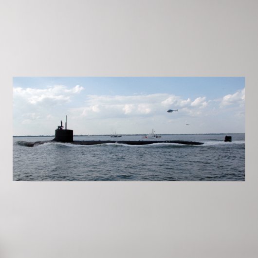 Poster USS Texas (SSN 775) (Devant)