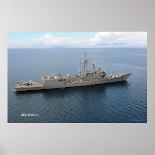 Poster USS Thach (FFG 43)