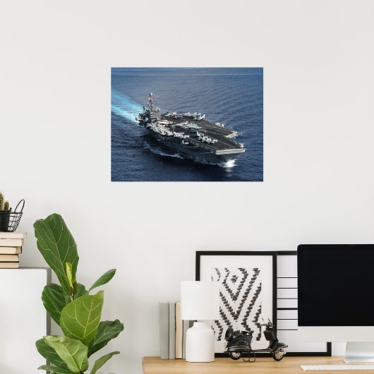 Poster USS Theodore Roosevelt (CVN 71) (Bureau à domicile)