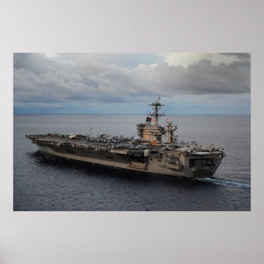 Poster USS Theodore Roosevelt (CVN 71) (Devant)