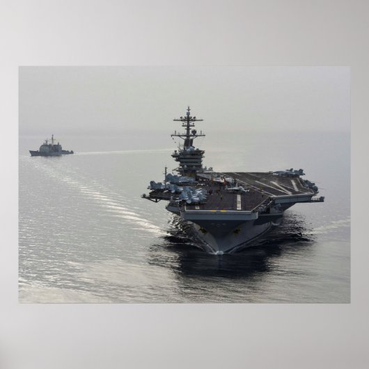 Poster USS Theodore Roosevelt (CVN 71) (Devant)