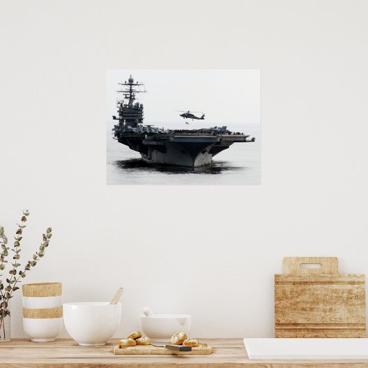 Poster USS Theodore Roosevelt (CVN 71) (Cuisine)